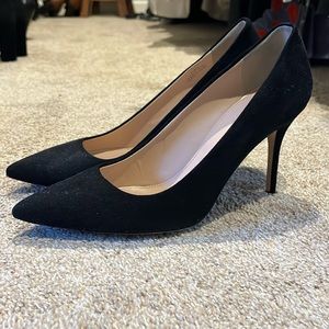Jcrew suede pumps